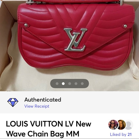 LOUIS VUITTON LV New Wave Chain Bag MM - Picture 8 of 8